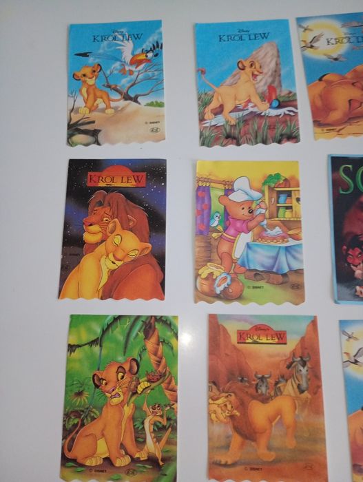 Karteczki kolekcjonerskie z lat 90