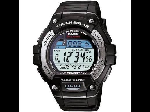 Годиник на сонячній батареї. Нові Casio TOUGH SOLAR (G-Shock).