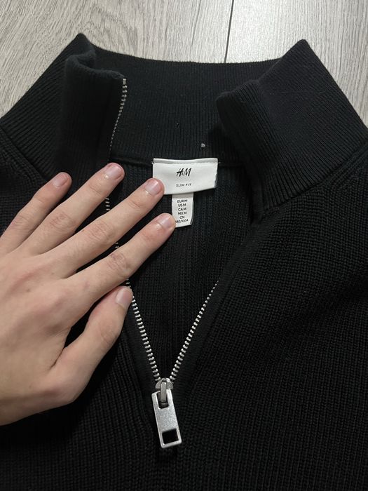 кофта 1/3 zip H&M