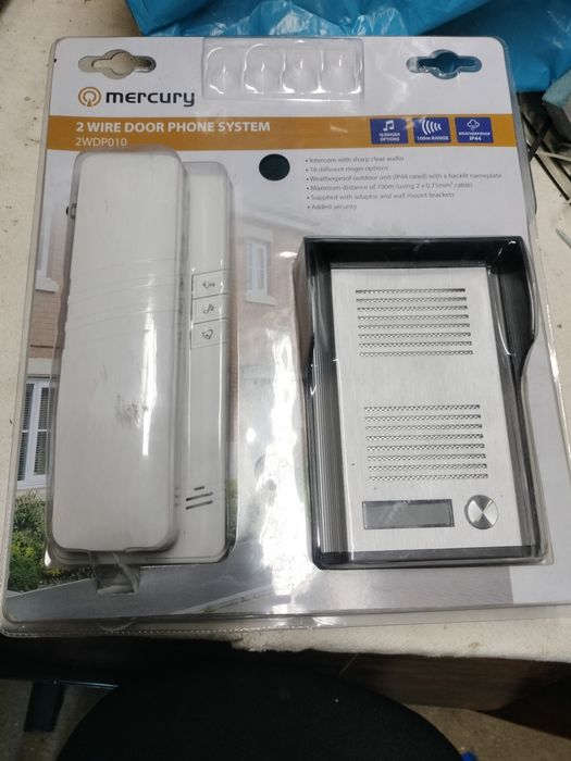 Audio porteiro novo