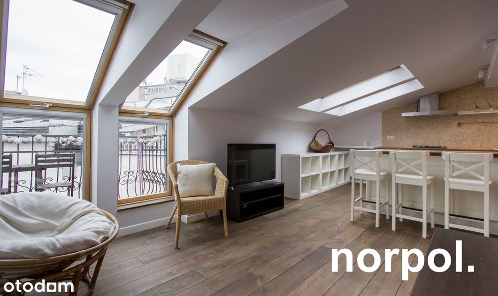 Stylowy apartment z jedną sypialnią w dzielnicy Kazimierz