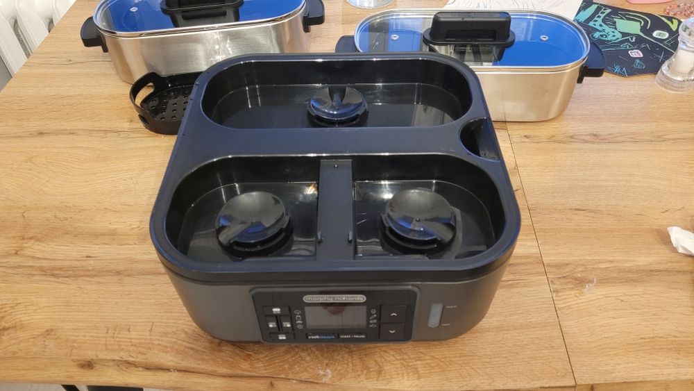 Parowar Morphy Richards 470006 stal nierdzewna 1600w