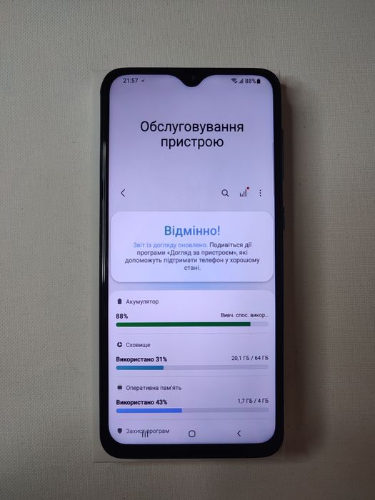 Samsung a30s, 4/64Gb, NFC