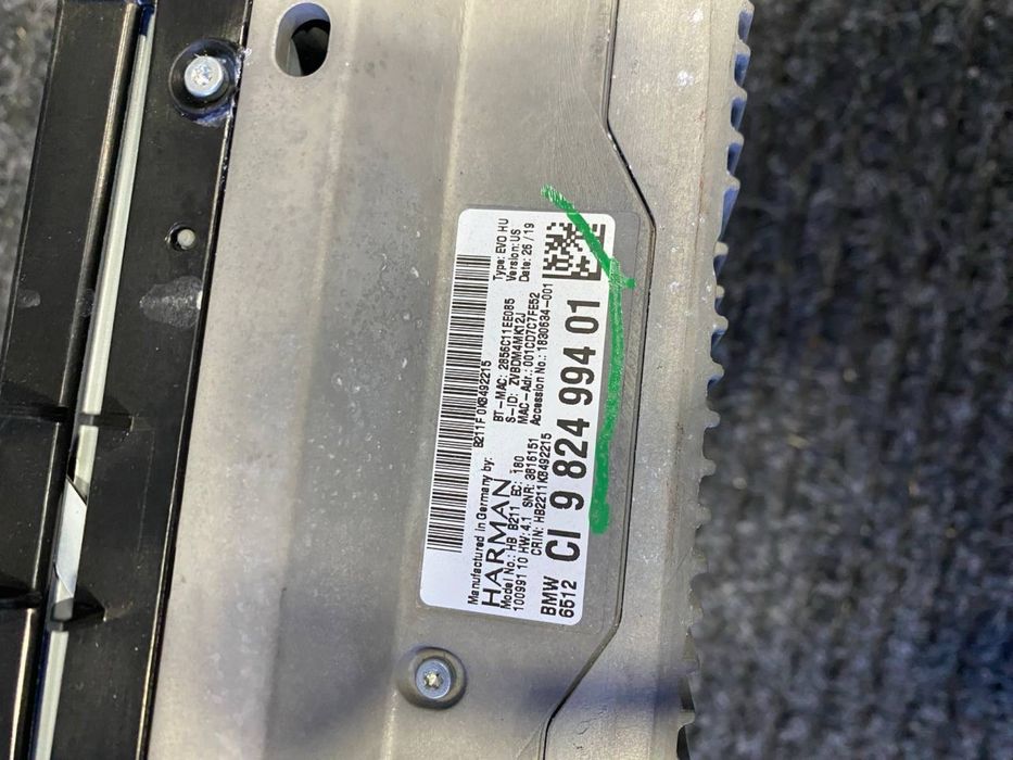 Головний пристрій мультимедіа ГУ NBT EVO ID6 BMW F30 F06 F15 F25 F22