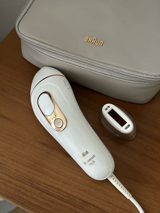 Depilator Braun Silk-expert Pro 5 z dwoma nakladkami + skorzane etui