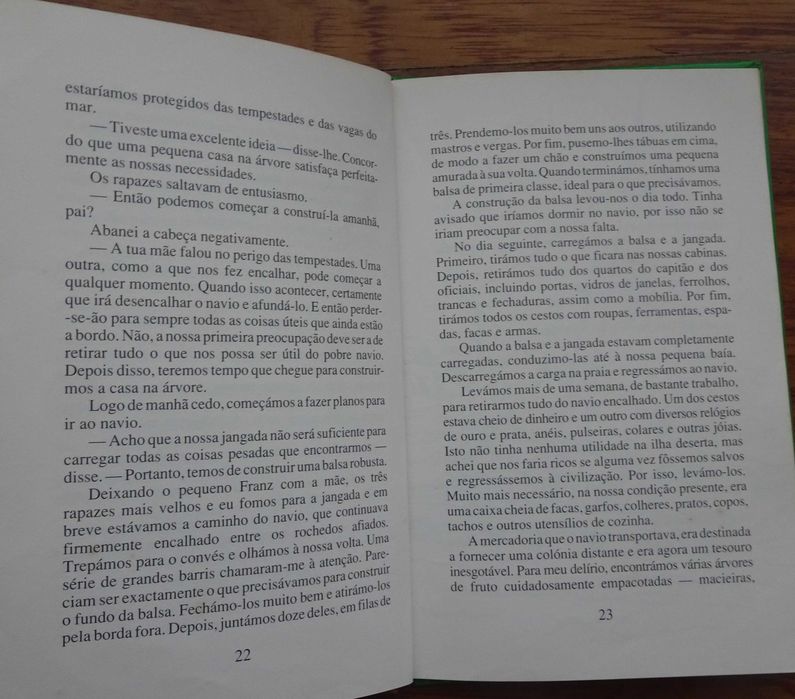 A Família Robinson de Johann Wiss - 1ª Edição 1990