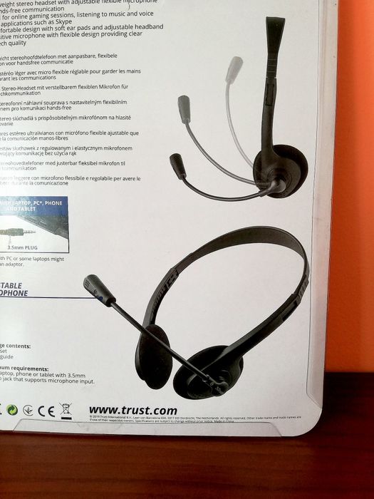 NOWY zestaw słuchawkowy