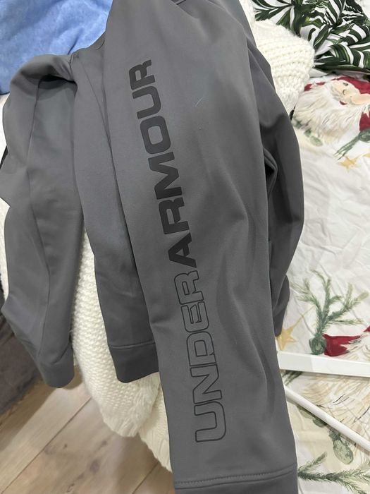 Szara bluza Under Armour 36 S na suwak sportowa