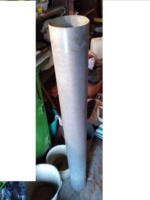 Труба  оцинкована диаметр 125мм
