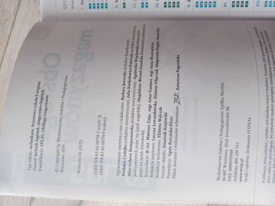 Obsługa magazynów spl 01 cześć 2