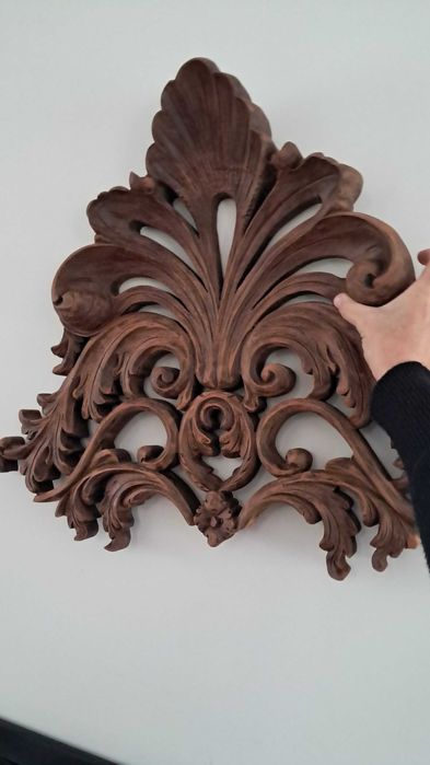 Escaparate madeira decorativo parede