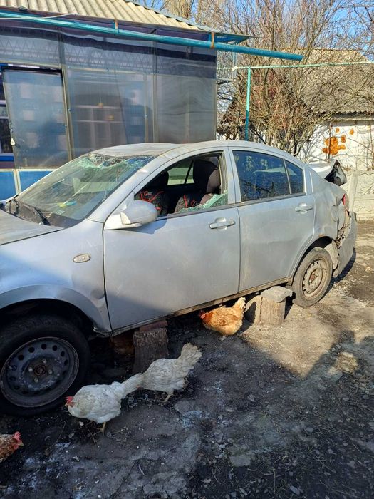 Chery (Е5) після ДТП, двигун цілий