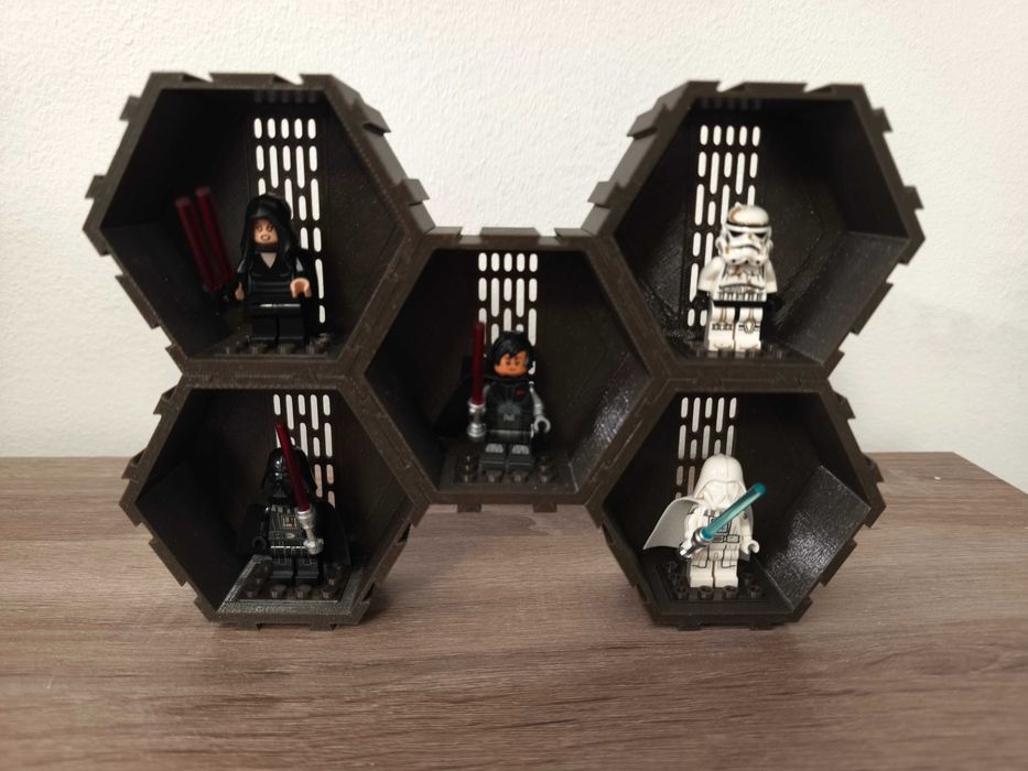 Caixa para minifiguras Lego Empilhável - Estilo Star Wars