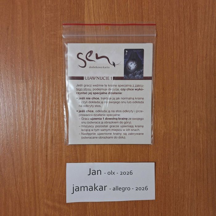 Sen - promo Ujawnijcie 1