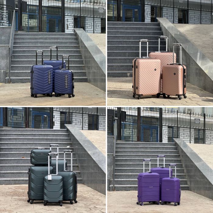 Расцветок хватает!Чемодан Турция на колесах,валіза,сумка на колесах