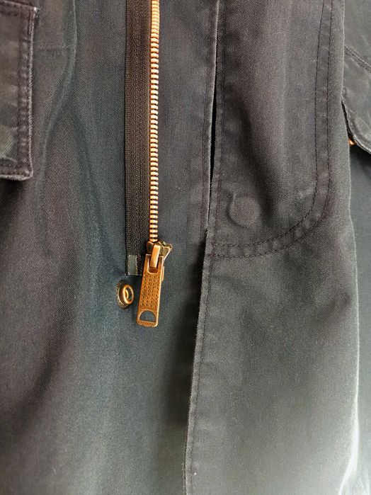 Casaco TIMBERLAND Dryvent azul escuro capuz e fecho correr M