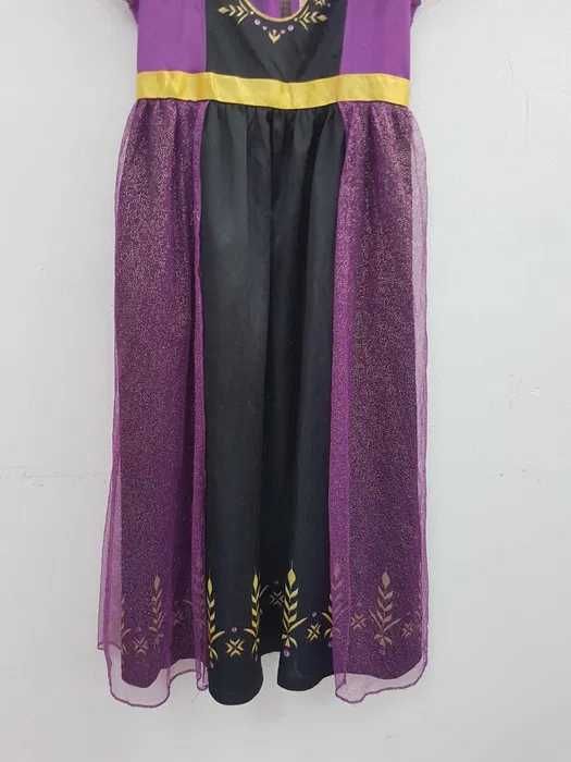 Sukienka przebranie Anna Kraina Lodu rozmiar 128 134 cm. GP034