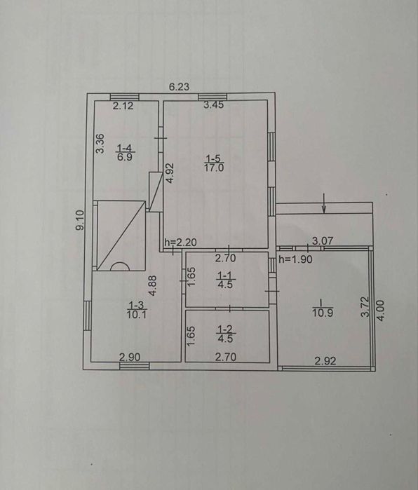 Земельна ділянка з будиночком с Копачів
