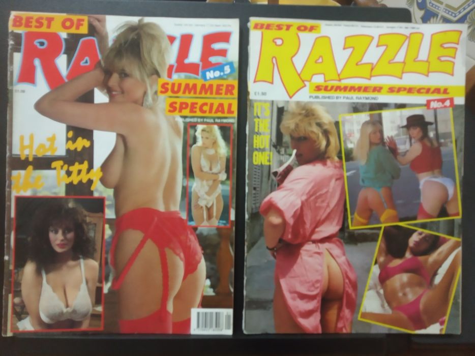 16 Revistas: Homem, Pictorial, SOSexy, Razzle, Hot Video