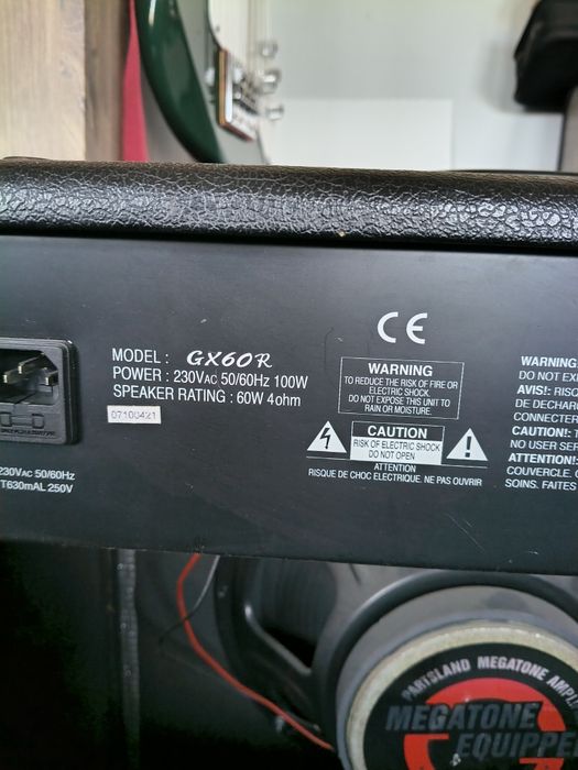 Piec gitarowy 60w zamiana