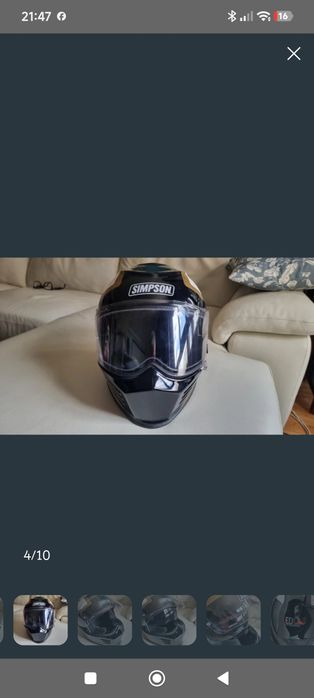 Capacete Simpson Venom