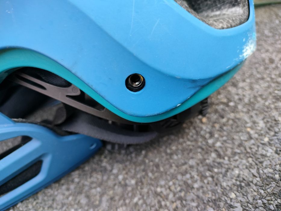 Kask zjazdowy downhill Bulls 52-56 cm Osłona szczęki