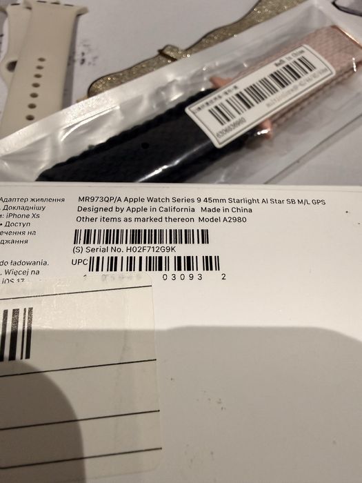 Apple Watch Series 9 45mm – Aluminium + dużo pasków GRATIS