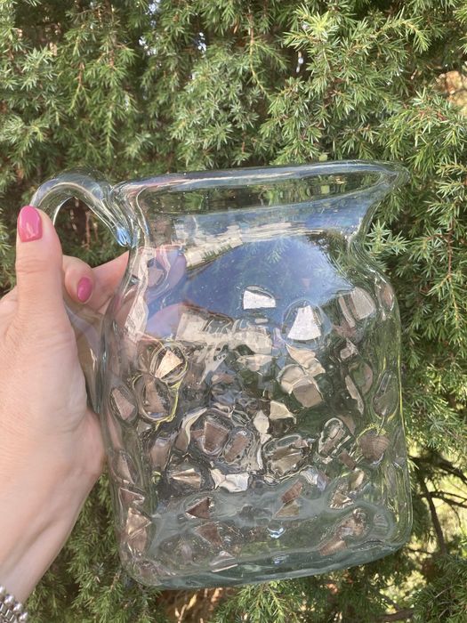 Dzbanek szkło ozdobne autor Marek Jargiło