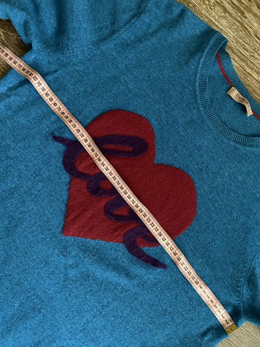 Подовжена шерстяна кофта TWINSET