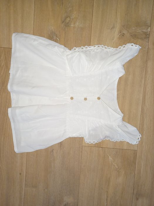 Biała koszula 104, biala bluzka 2-3 lata