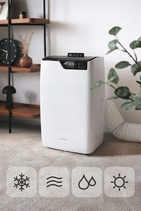 4w1 KLIMATYZATOR przenośny Pompa ciepła osuszacz powietrza MOCNY 3,5kW