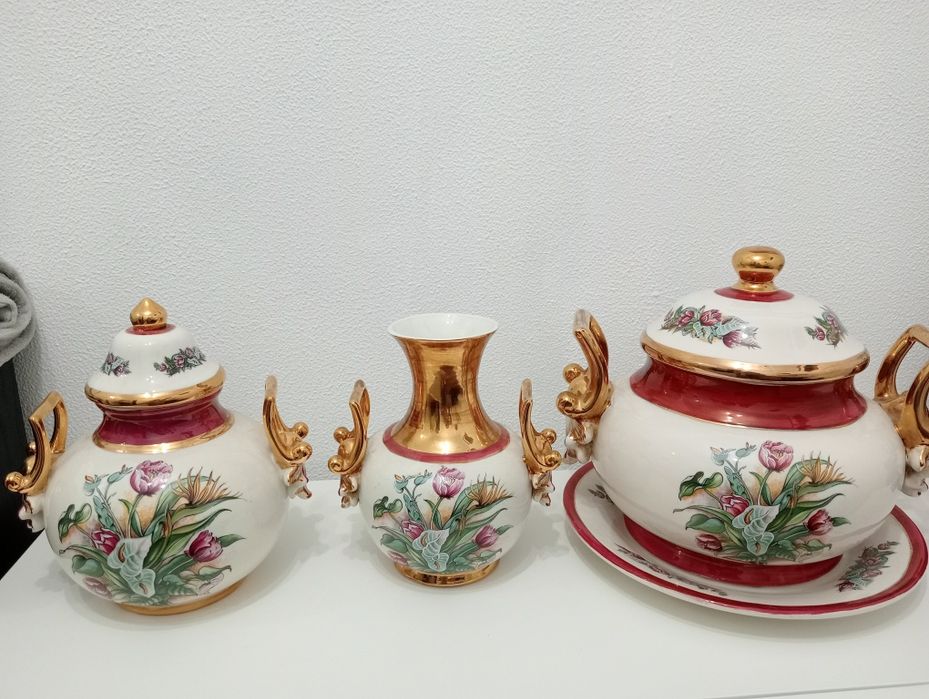 Conjunto de porcelana