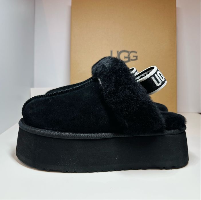 Уггі угги уги жіночі UGG Funkette platform black преміум 35-40