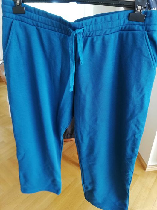 3 szt. Spodnie dresowe NOWE turkus, róż, granat, 42, 44, L