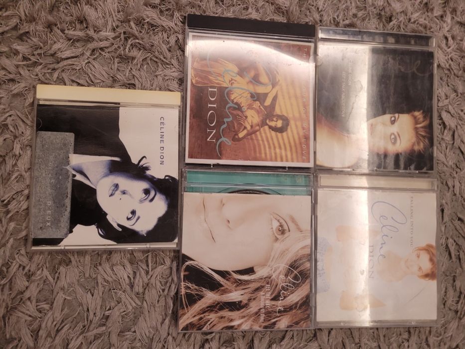 5 cds celine dion
