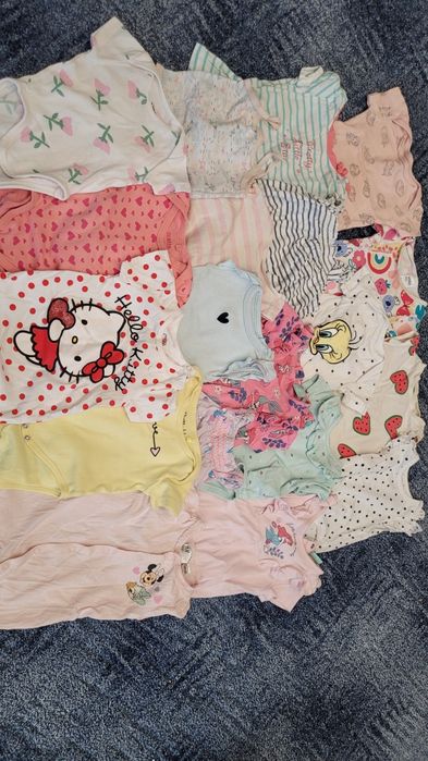 Duża paka ubrań dla dziewczynki rozm.62