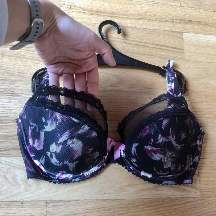 Komplet biustonosz figi Gossard Iris półusztywniany 65F 65E 30E S M