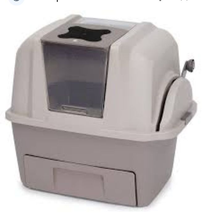 Caixa WC de gato semiautomática usada