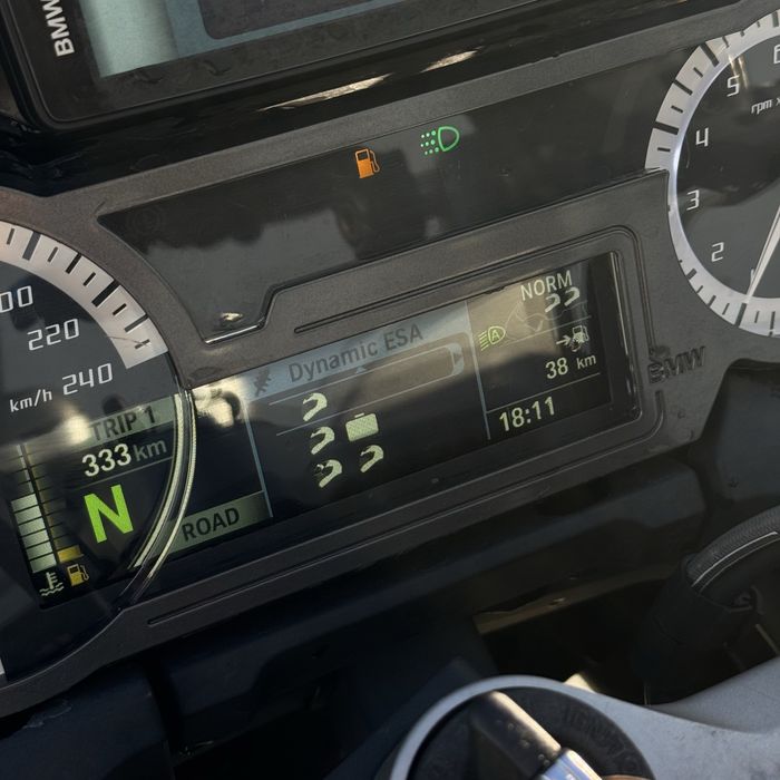 BMW RT1200 com rádio