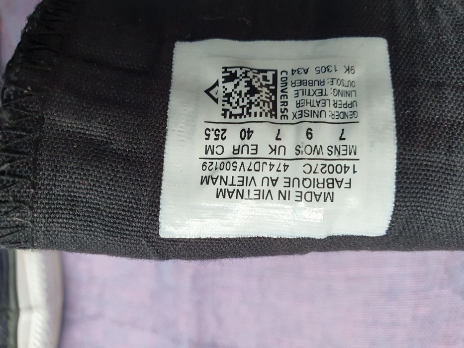 Converse trampki Chuck Taylor All Star Hi Leather Skóra roz. 40