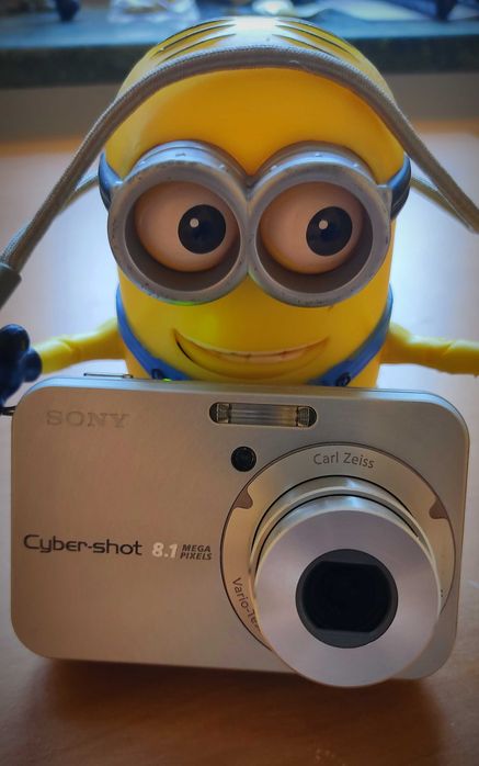 Legendarny aparat Sony DSC-N1+Memory stick Pro Duo High Speed 1Gb