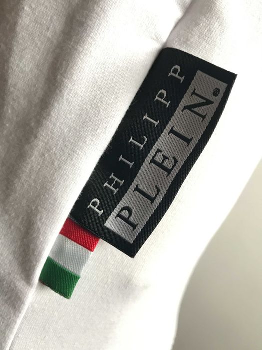 Philipp Plein oryginalna biała bluza damska przez głowę S