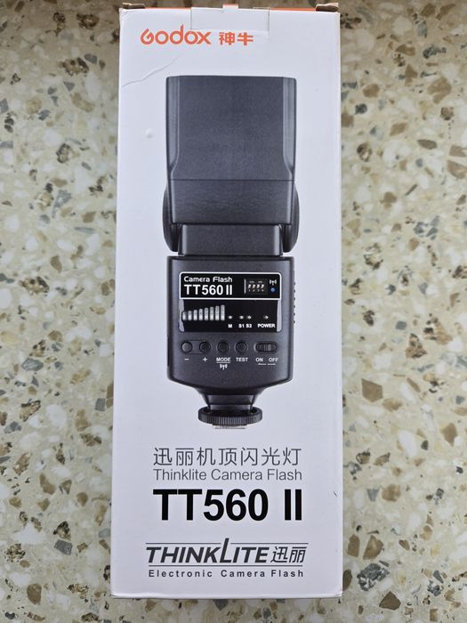 Спалах Godox tt560 ii