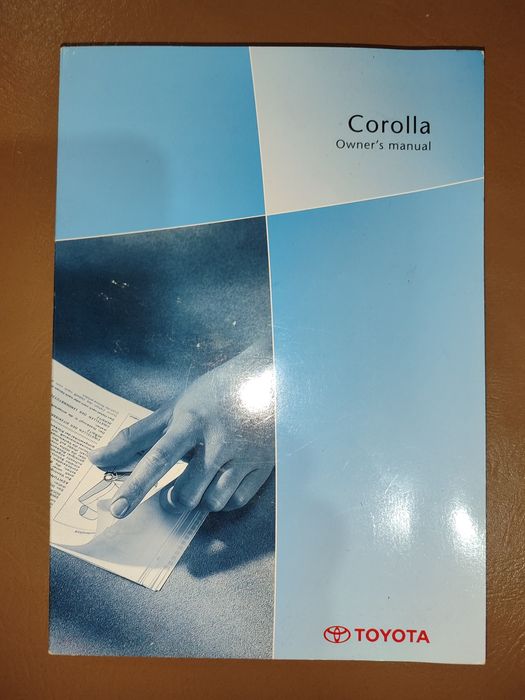 Corolla TOYOTA технічна література на англійській мові