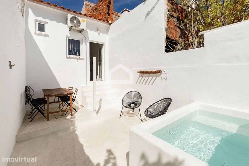 Moradia T1Moderna e Renovada c/ Quintal e Piscina | Torrão, Alcácer do