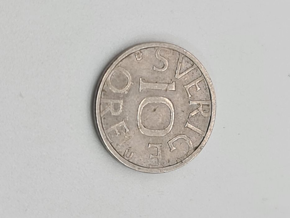Moeda de 10 ore Suécia 1978