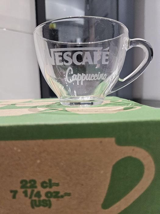 2 zestawy filiżanek Arcoroc Nescafe