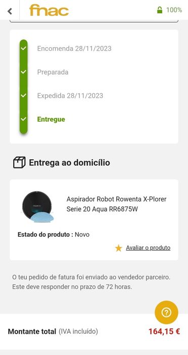 Robot aspirador Rowenta