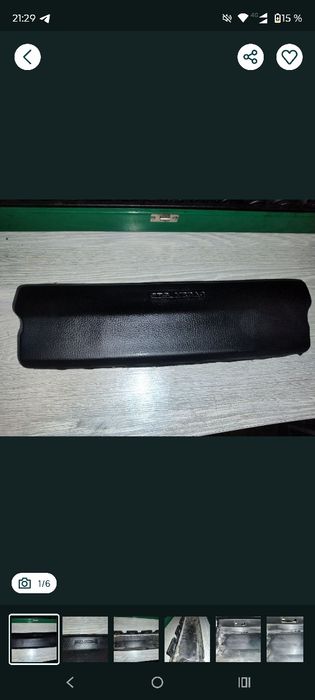 Крышка Подушкибезопасности airbag коленная водительская левая Chevrole