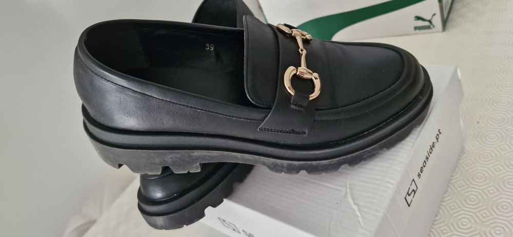 Mocassins Preto Seaside